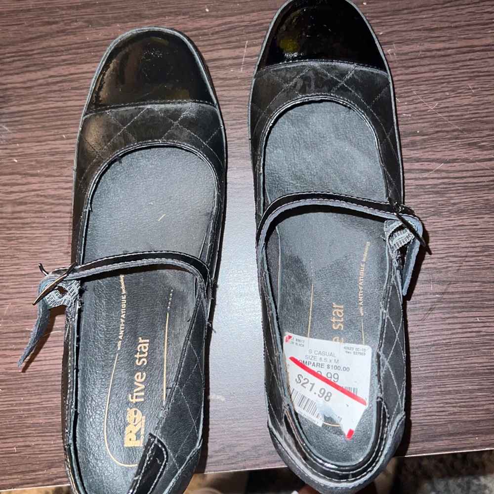 Black shoes
